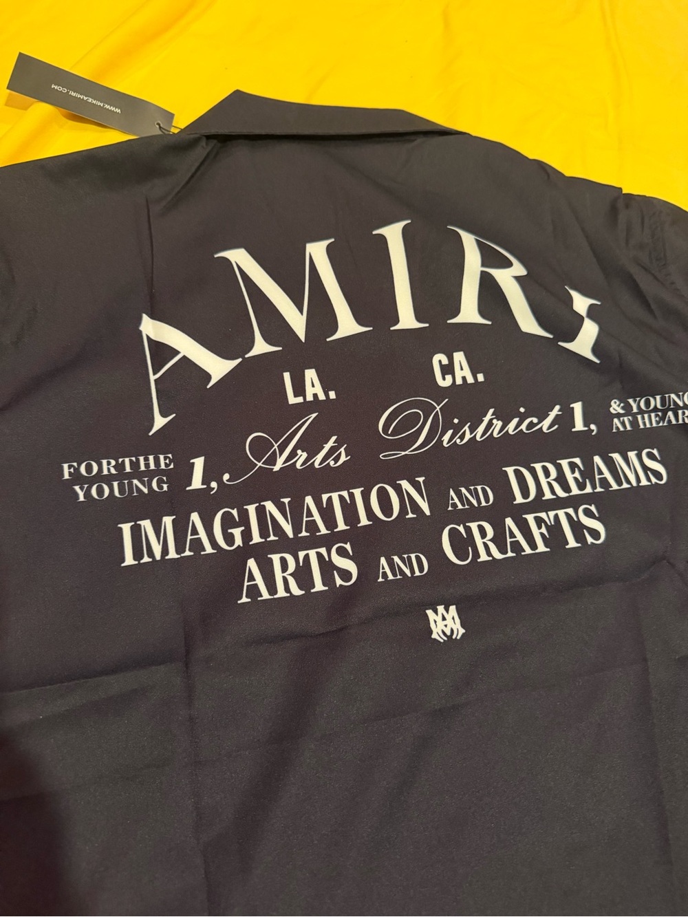 AMIRI Arts District Bowling Shirt - Picture 5 of 10